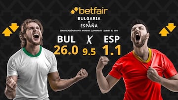 Bulgaria vs. España: horario, dónde ver, pronósticos y clasificación