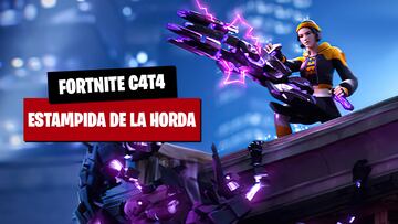 fortnite evento halloween 2023 estampida de la horda misiones