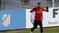 ENTRENAMIENTO ATLETICO DE MADRID
 GRIEZMANN