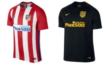Así es la camiseta del Atlético de Madrid para la 2016-2017
