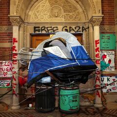 What is happening on college campuses and why are there protests at universities in the United States?