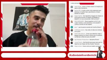 ¿Se puede ser del Barça y el Madrid a la vez?": la pregunta que Álvaro Benito no esperaba