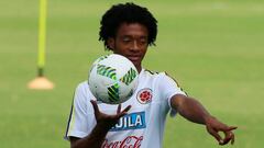 Juan Guillermo Cuadrado, mediocampista de Colombia y la Juventus