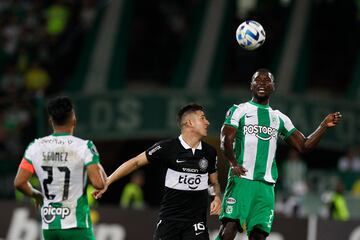 Gran partido en el Atanasio Girardot entre Nacional y Olimpia. El equipo colombiano dejó escapar la victoria.