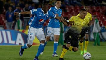 Janeiler Rivas es defensa de Millonarios y espera la oportunidad ante Atlético Huila.
