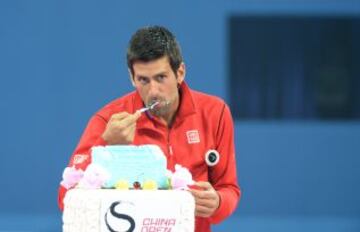 Exhibición de Djokovic