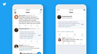 Twitter estrena etiquetas para combatir las noticias falsas