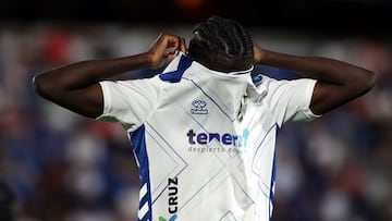 Tristeza tras la derrota de ayer ante el Bilbao Athletic.