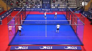 El puntazo de otro mundo de Juan Lebron que bordó el pádel