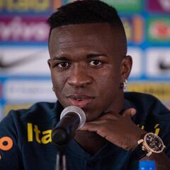 El gran partido de Neymar aplazó el debut de Vinicius con Brasil