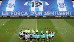 El Espanyol, en su estadio vacío desde el curso pasado.