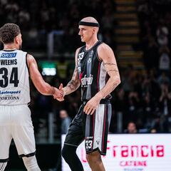 Polonara reaparece con la Virtus tras superar un cáncer testicular