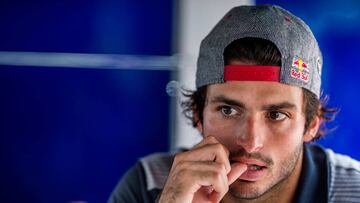 Carlos Sainz, en Malasia.