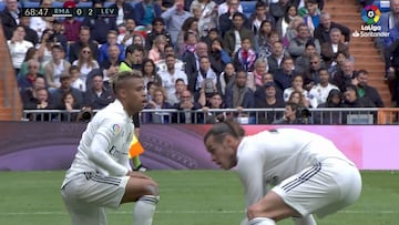 La reacción de Bale tras escuchar pitos de parte de la afición