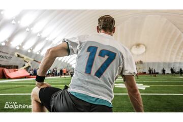 Así regresó Ryan Tannehill a los entrenamientos