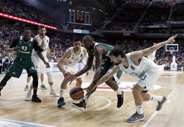 Cuarto partido: Real Madrid y Ayón vs Panathinaikos en imágenes
