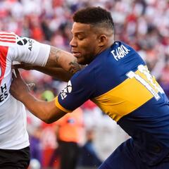 Charla entre Alfaro y Fabra con miras en la vuelta ante River