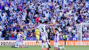 Valladolid 26/5/2024. 41 Jornada de la Liga HIPERMOTION. Real Valladolid CF - Villarreal  CF B. 
Ascenso Del Real Valladolid 
Photogenic Miguel Angel Santos