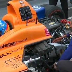 Alonso sobre el fallo de su McLaren: "Nos lo esperábamos"