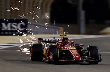 Carlos Sainz (Ferrari SF-24). Sakhir, Bahréin. F1 2024.