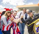 Madrid se muda a Lisboa y la A-5 se llena de fiesta futbolera