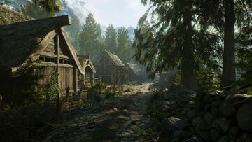 ¿Cómo sería un remake de Skyrim en Unreal Engine 5? Así se vería Riverwood