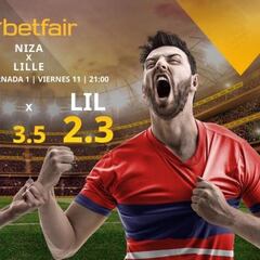 OGC Niza vs. Lille OSC: horario, TV, estadísticas, clasificación y pronósticos