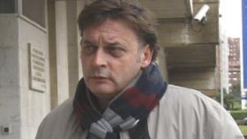 Ángel Canales, padre y representante de la joven estrella del Racing fichada por el Real Madrid.