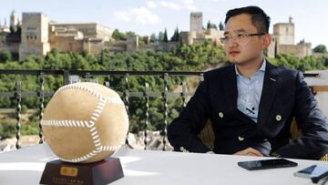 El nuevo propietario del Granada, Jiang Lizhang.