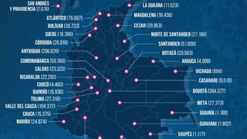 Existe una considerable diferencia en las cifras oficiales que cada entidad del Gobierno reporta sobre los afectados por la pandemia del Covid-19.