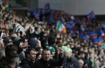 Britain Football Soccer - Rangers v Celtic - Scottish Premiership - Ibrox Stadium - 31/12/16 Celtic fans during the match Reuters / Russell Cheyne Livepic 