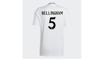 Camiseta de Bellingham del Real Madrid en AliExpress