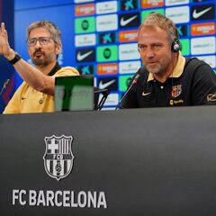 Flick: “Dani Olmo no está en condiciones de jugar”