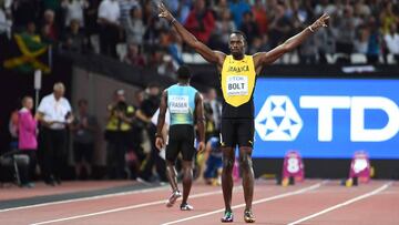Usain Bolt se pasea en Londres y avanza a semifinales del Mundial