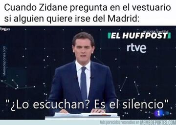 Zidane, el Barcelona y Cristiano, protagonistas de los memes de la jornada