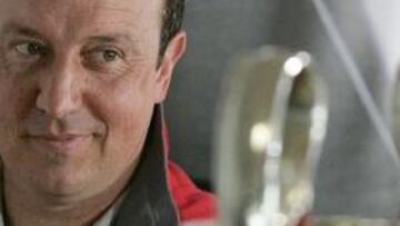 <B>LO MÁS.</B> Benítez asegura que ganar la Champions sería lo más importante que le ha sucedido como técnico.