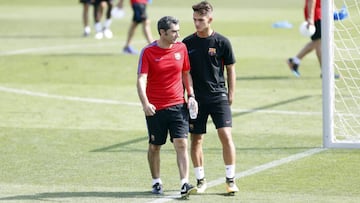 Primer entrenamiento: 14 jugadores, 9 transferibles