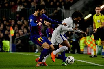 André Gomes y Willian.