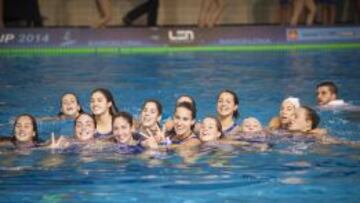 El CN Sabadell femenino.