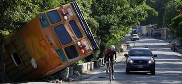 El ciclismo trata de abrirse paso en las carreteras de Haití