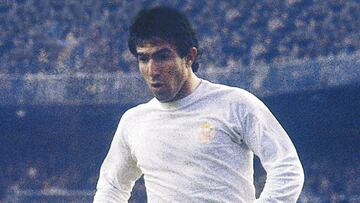 Juan G&oacute;mez, Juanito, jugador del Real Madrid.