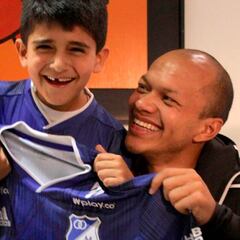 El emotivo encuentro de David Pérez y el niño que lo conmovió