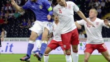 De Rossi marcó el 0-1.