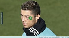 Cristiano protagonista de los memes del Valencia-Real Madrid