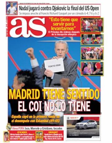 Las portadas de AS de septiembre