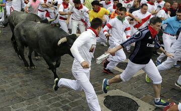 Unos Sanfermines muy futboleros