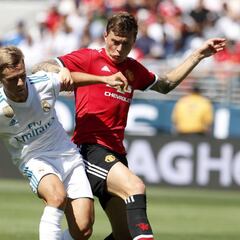 Los siete canteranos pasan con nota el examen del United