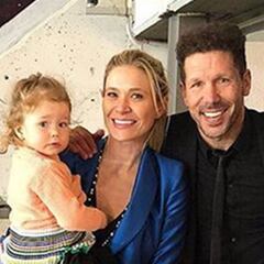La felicidad de la familia de Simeone tras el pase a la final de Lyon