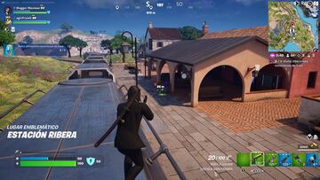 fortnite capitulo 5 temporada 1 misiones semana 4 visita diferentes estaciones de tren