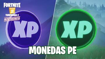 Fortnite Cap&iacute;tulo 2 - Temporada 2: ubicaci&oacute;n de todas las monedas PE